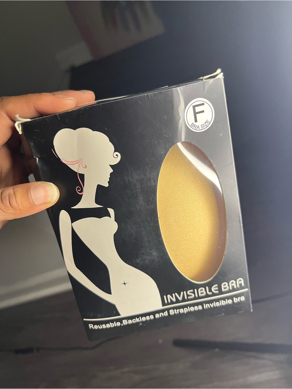 Invisible Bra Adhesive Cups - Nude